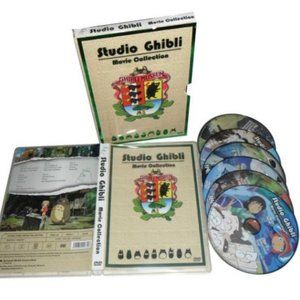 Hayao Miyazaki Studio Ghibli New Sealed 6 disc Region 1 fast shipping